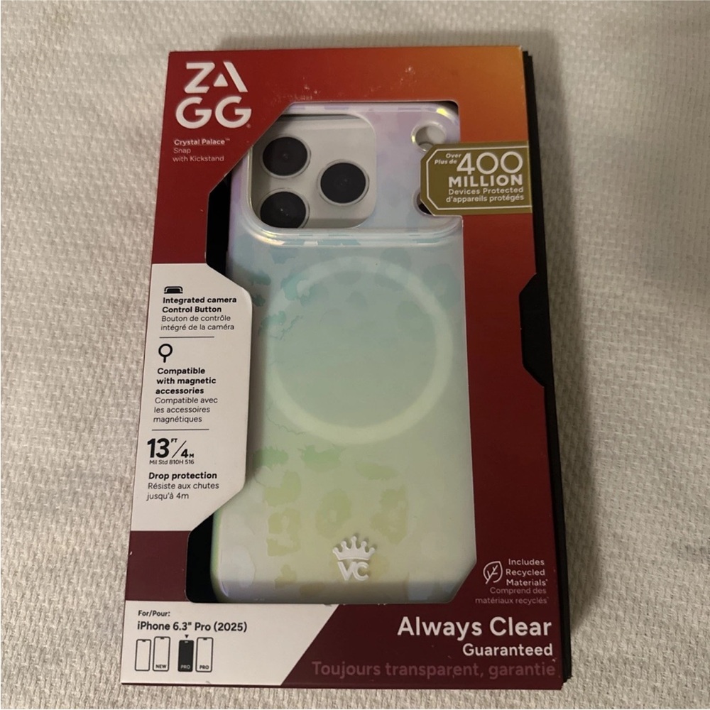 ZAGG Crystal Palace Snap Case w/ Kickstand iPhone 6.3 PRO (2025) fun color